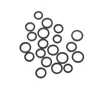 Polea tensora de goma para reproductores de cinta de casete, correa de rueda inactiva para grabadora de cubierta de casete, reproductor de cinta de 3,5 mm de grosor, correa de rueda inactiva, anillos