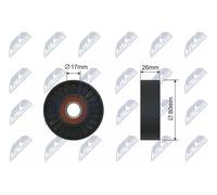 Polea tensora de la correa trapezoidal RNK-AR-011 NTY para LANCIA ALFA ROMEO