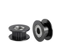 Polea tensora de rueda síncrona 2GT de 20 dientes, diámetro interior de 5 mm, con rodamientos, correa de distribución GT2 negra, ancho de 6 mm for I3 Ender 3 CR10(Skin Color,10pcs)