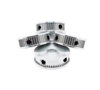 Polea tensora GT2 40T, 40 dientes, 2GT, diámetro de 4/5/6~12/14/15mm, ancho de correa, 6/10mm, piezas de impresora 3D, ruedas tensoras(7mm,1Pcs,5)