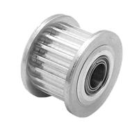 Polea tensora para impresora 3D Rueda guía de ajuste del tensor 26T/28T/30T/32 con cojinete Polea tensora distribución Ancho correa 6/10/15 mm Diámetro interior 3/4-15(Bore 10mm,26T_10MM WITH)