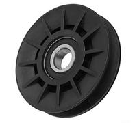 Polea tensora plana 756-05024 compatible con Cadet para xt1 para xt2 SLX54 sistema de correa de tractor, rueda motriz, cubierta de cortacésped, 3.56 pulgadas (1 unidad)