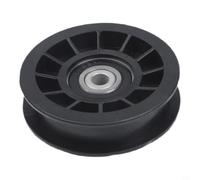 Polea tensora plana de 3.5 pulgadas para Poulan para tractores de césped artesanos, reemplaza el número de pieza 280-663 194327 532-194327, componente de guía de correa de metal
