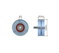 Polea Tensora V-Banda Para ALFA ROMEO 156 166 2.4JTD