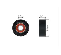 NTY Palmo Correas Acanaladas Rollo para Peugeot 206Cc 2D 2.0 S16 307 3B 3H