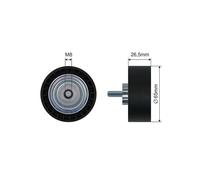 Polea Tensora V-Banda Para Mercedes Sprinter B906 210 CDI 213 CDI