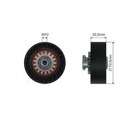 Polea Tensora V-Banda Para Renault Laguna 2.2D Grandtour 2.2D 93-01