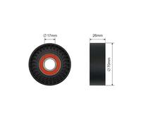 Polea Tensora V-Banda Para Suzuki Grand Vitara II 05- Kizashi 10-