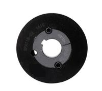 Polea tipo V con correa trapezoidal de doble ranura, diámetro exterior de 123,5 mm, paso de 118 mm, buje 1610(20mm)