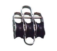 Polea triple c/arraigo 06 mm
