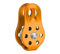Poleas de Rescate | Poleas de rodamiento de Aluminio | 20KN de Fijo de una Sola Fija | Equipo de Seguridad de Supervivencia al Aire Libre | Traverse de Gran altitud para Subir, transporta