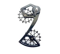 Poleas for desviador Trasero de MTB compatibles con desviadores Shimano de 12 velocidades con rodamientos sobredimensionados(10-Golden Kit)