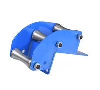 Poleas para cuerda Polea De Cable De Pozo Profundo Industrial Para Protección Y Transporte, Construcción De Acero Y 3 Poleas De Acero Inoxidable, Peso 15kg