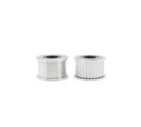 Poleas tensoras HTD3M (15T, 20T, 24T, 30T, 40T), poleas (15 dientes, 20 dientes), poleas tensoras (30 dientes, 40 dientes), poleas guía con cojinetes HTD.(5mm,24T - With teeth,Belt width 6mm)