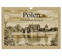 Polen - Ein Kalender im Zeitungsstil (Wandkalender 2026 DIN A4 quer), CALVENDO Monatskalender: Unser Nachbarland in außergewöhnlichen Bildern