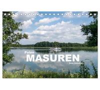 Polen - Masuren (Tischkalender 2026 DIN A5 quer), CALVENDO Monatskalender: Die wunderbare Landschaft im Nordosten Polens in einem Kalender vom Reisefotografen Peter Schickert