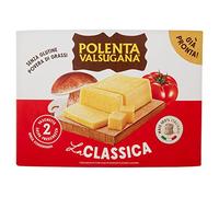Polenta Valsugana La Classica Plato Preparado con Maíz 100% Italiano Paquete de 1200 g