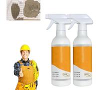 POLGDW Spray de curado con Arena, Spray Repelente al Agua para Fijar Arena, Spray Potente para Curar Paredes y Pisos con Arena, Soluciones rápidas y Acabados sin Juntas