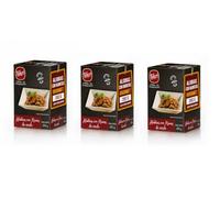 POLGRI Alubias Estofadas con Manitas de Cerdo Plato Gourmet Estofado Lata Conserva 390 g x 3 Latas Comida Preparada Cocina Manchega Lista para Calentar Sabor Tradicional Casero