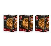 POLGRI Alubias Estofadas con Perdiz Plato Gourmet Estofado Gourmet Lata Conserva 390 g x 3 Latas Comida Preparada Cocina Manchega Lista para Calentar Sabor Tradicional Casero