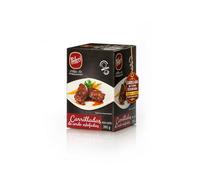 POLGRI Carrilladas de Cerdo Estofadas Conserva Gourmet Comida preparada Premium Receta Manchega Artesana Lata 390 g Carne Melosa Lista para Calentar Plato Tradicional Español Casero de Autor