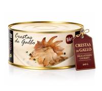 POLGRI Crestas de Gallo Crestas de Gallo en su Jugo Conserva Gourmet Delicatessen Lata 840 g Plato Preparado Premium Listo para Calentar Tapa Selecta Cocina Tradicional Sabor Unico Artesana