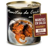 POLGRI Manitas de Cerdo en Salsa Gourmet 800 g Lata Receta Casera Manchega