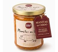 POLGRI Manitas de Cerdo Manitas en Salsa Conserva Gourmet Cocinadas con AOVE Receta Tradicional Tarro 850 ml Plato Preparado Artesano Sabor Intenso Listo para Calentar Alta Cocina Ideal