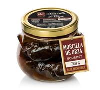 Polgri Morcilla Frita de Orza con Pinones 780g Manchega Artesanal Desde 1967 Conserva en Aceite Girasol sin Conservantes 5 Años Caducidad Tarro Cristal 850ml Embutidos Gourmet Aperitivo Tapas