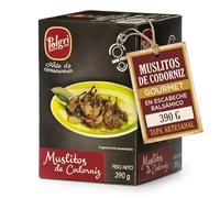Polgri Muslitos de Codorniz en Escabeche Balsamico 12 Muslitos 390 gr Conserva Abre Facil Lista para Comer Caliente o Frio Aperitivo Gourmet Tradicional Espanol Receta desde 1967 Arte de Conserveria