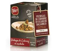 POLGRI Pechugas de Codorniz en Escabeche Balsamico Conserva Gourmet Carne de Caza Selecta Lata 390 g Lista para Servir Receta Manchega Tradicional Aperitivo Tapa Gourmet Desde 1967 Albacete España