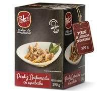 POLGRI Perdiz Deshuesada en Escabeche 390 g Lata Conserva Gourmet Carne de Caza Aperitivo Artesano Receta Manchega Tradicional 50% Carne Real Desde 1967