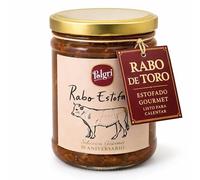 POLGRI Rabo de Toro Rabo Estofado Conserva Gourmet Plato Preparado con AOVE Receta Tradicional Tarro 850 ml Carne Premium Listo para Calentar Sabor Intenso Cocina Manchega Casera