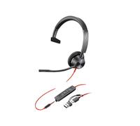 Poli 8X218AA Blackwire BW3315-M Mono Usb-C / Un Diadema Con 3.5mm PC Auriculares