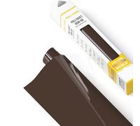 POLI-FLEX® TURBO® - Lámina de transferencia para textil - Lámina flexible para planchar, lámina de plóter para camisetas DIY, marrón mate, 30,5 cm x 122 cm