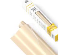 POLI-FLEX® TURBO® - Lámina de transferencia para textiles, lámina flexible para planchar, lámina para plóter para manualidades, color champán brillante, 30,5 cm x 122 cm