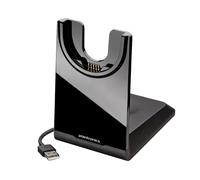 Poli V 4300 / Focus 2 Usb-A Charge Cuna para Voyager 4310 ,4320 ,& Focus2 Cascos