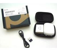 Poli Voyager Gratis 60 UC Ms Con BT 700 Usb-A Bluetooth Wifi Audífonos en Blanco