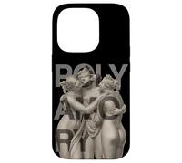 Poliamor vintage retro sexy desordenado regalo para LGBTQ Carcasa para iPhone 14 Pro