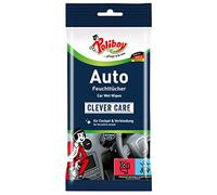 Poliboy - Toallitas húmedas para coche - perfectas para la limpieza profunda del interior - Individuales - 1 x 20 unidades - Fabricado en Alemania