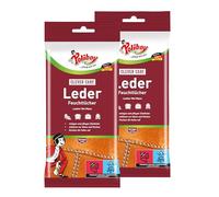 Poliboy - Toallitas húmedas para cuidado y limpieza de cuero y piel sintética, abrillantador - Protección para cuero