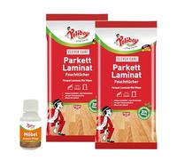 Poliboy - Toallitas húmedas para parqué laminado, para limpieza y cuidado de parqué, 2 x 15 toallitas, con muestra de producto, fabricado en Alemania