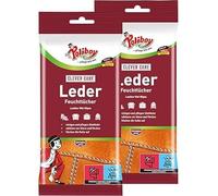 Poliboy Toallitas para Cuero Cuidado y la Limpieza de Cuero Liso - 2 x 20 toallitas
