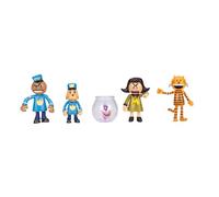 Policán, Multipack de 5 Figuras de 6 cm Serie 3, Jakks Pacific, Figuras Articuladas para Niños de 3 Años +