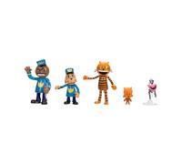 Policán Multipack de 5 Figuras de 7 cm de Jakks Pacific, Recrea Las Escenas Favoritas de la Película, Lil Petey, Petey, Chief y Flippy, para Niños 3 Años +