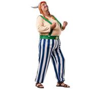 Policcinella Disfraz de Galo Forzudo Guerrero Vikingo, Adulto, Hombre, Talla ML