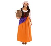 Policcinella Disfraz Mesonera Talla M