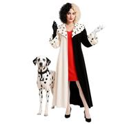 Policcinella Disfraz Mujer Dalmata Talla M