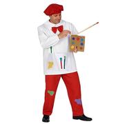 Policcinella Disfraz Pintor Talla L