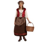 Policcinella Disfraz Posadera Talla M